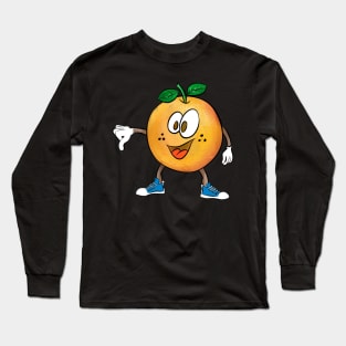 Annoying Orange Funny Long Sleeve T-Shirt